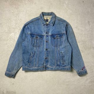 Lee - ビッグサイズ Lee デニムジャケット企業ロゴ刺繍 メンズ2XL相当