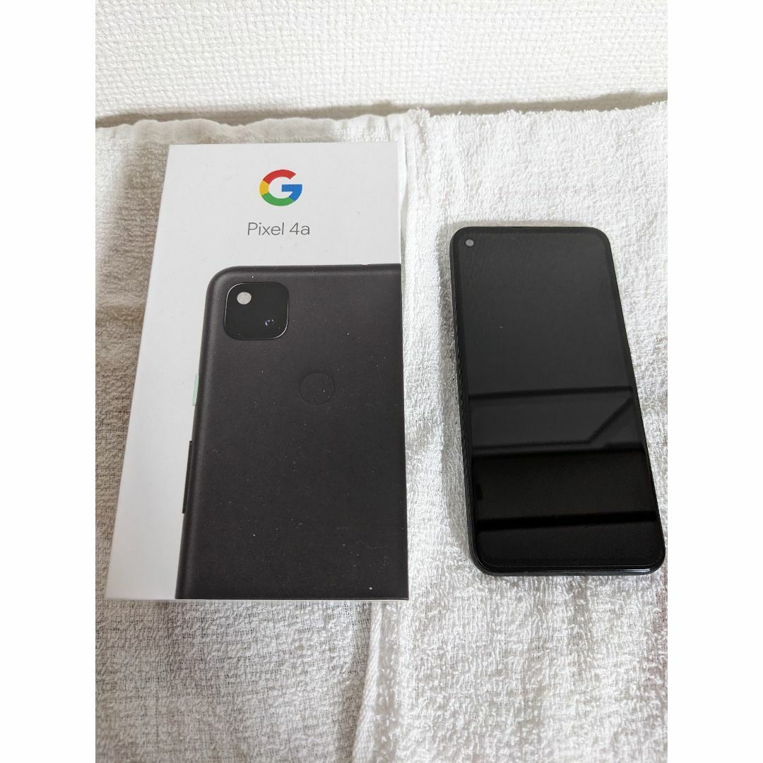 Google Pixel 4a SIMフリー グーグル ピクセル 純正ケース付き