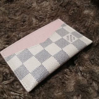 ルイヴィトン(LOUIS VUITTON)のルイヴィトン カードケース N60286 ダミエ　アズールキャンバス(名刺入れ/定期入れ)