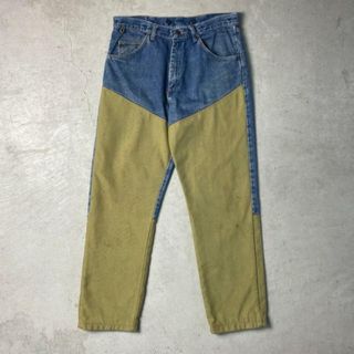 90年代 USA製 Wrangler RUGGED WEAR ラングラー ハンティングパンツ ナイロン入り替え デニムパンツ W36(デニム/ジーンズ)