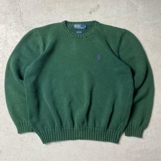 ラルフローレン(Ralph Lauren)のPolo by Ralph Lauren ポロバイラルフローレン コットンニットセーター メンズL(ニット/セーター)