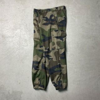 00年代 フランス軍  F2 カーゴパンツ CCEカモ メンズW30(戦闘服)