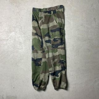 90年代 フランス軍  F2 CCEカモ カーゴパンツ メンズW30相当(戦闘服)