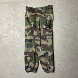 00年代 フランス軍  F2 カーゴパンツ CCEカモ メンズW32相当 レディース(戦闘服)