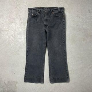 リーバイス(Levi's)の90年代 USA製  Levi's リーバイス 517 ブラックデニムパンツ フレアデニムパンツ  メンズW36(デニム/ジーンズ)