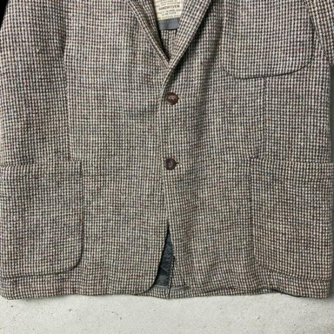 HARRIS TWEED ハリスツイード ウールテーラードジャケット メンズ2XL相当 メンズのジャケット/アウター(テーラードジャケット)の商品写真