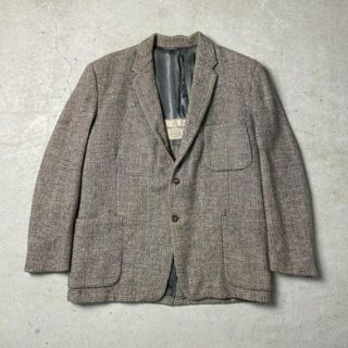 HARRIS TWEED ハリスツイード ウールテーラードジャケット メンズ2XL相当(テーラードジャケット)