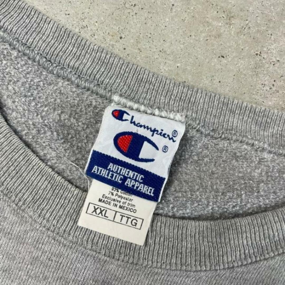 Champion(チャンピオン)の90年代 Champion チャンピオン スウェットシャツ ロゴ刺繍 メンズ2XL メンズのトップス(スウェット)の商品写真