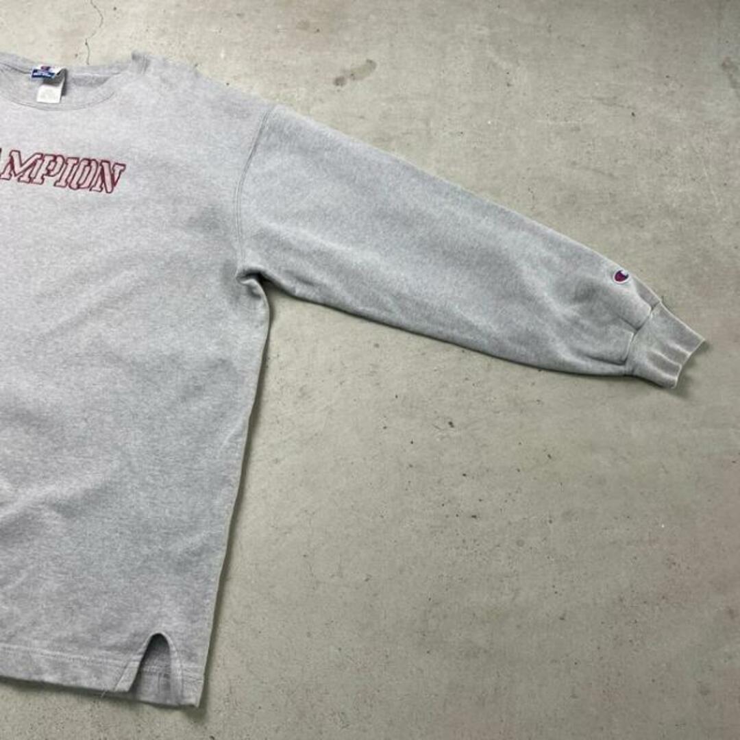 Champion(チャンピオン)の90年代 Champion チャンピオン スウェットシャツ ロゴ刺繍 メンズ2XL メンズのトップス(スウェット)の商品写真