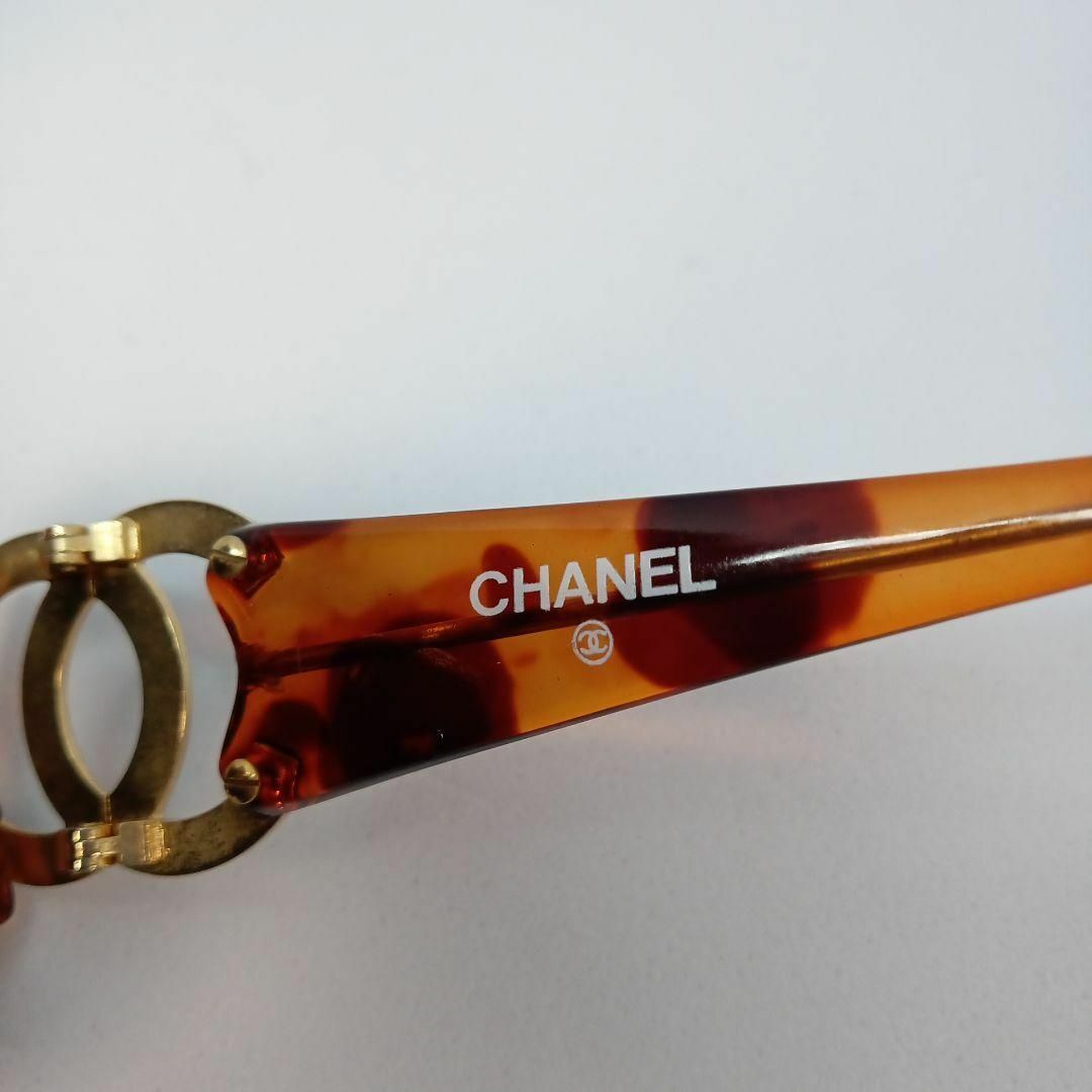 CHANEL(シャネル)の66超美品　シャネル　サングラス　メガネ　眼鏡　度無　02466　ココマーク レディースのファッション小物(サングラス/メガネ)の商品写真