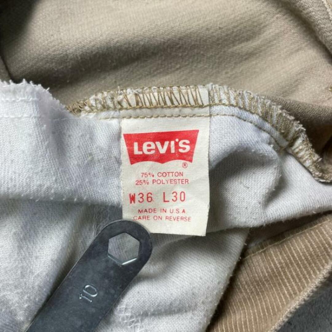 Levi's(リーバイス)の80年代 USA製 Levi's リーバイス 519 コーデュロイパンツ ストレート メンズW36 メンズのパンツ(その他)の商品写真