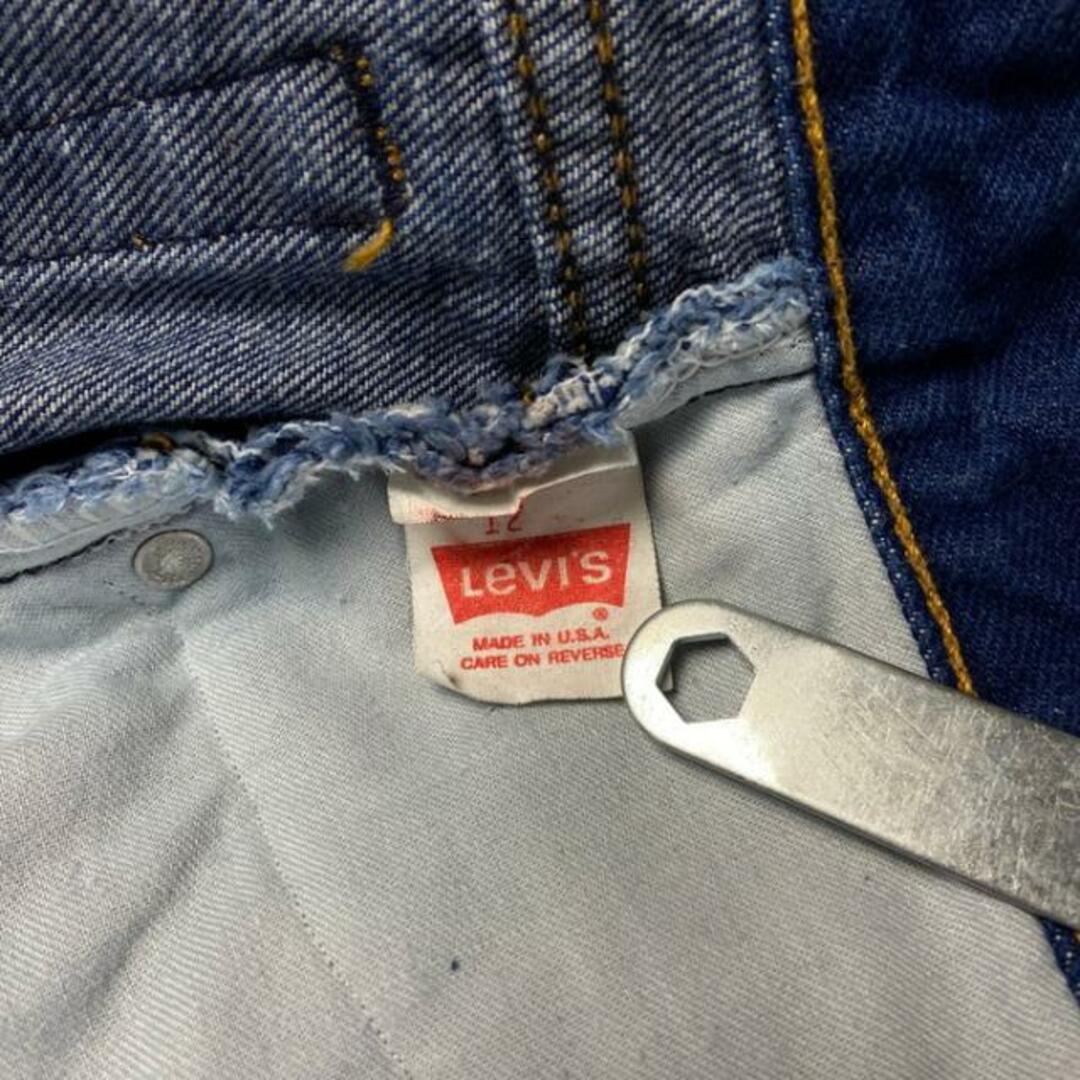 Lee(リー)の80年代 USA製 Levi's リーバイス 56505-0214 テーパードデニムパンツ レディースW28 メンズ レディースのパンツ(デニム/ジーンズ)の商品写真