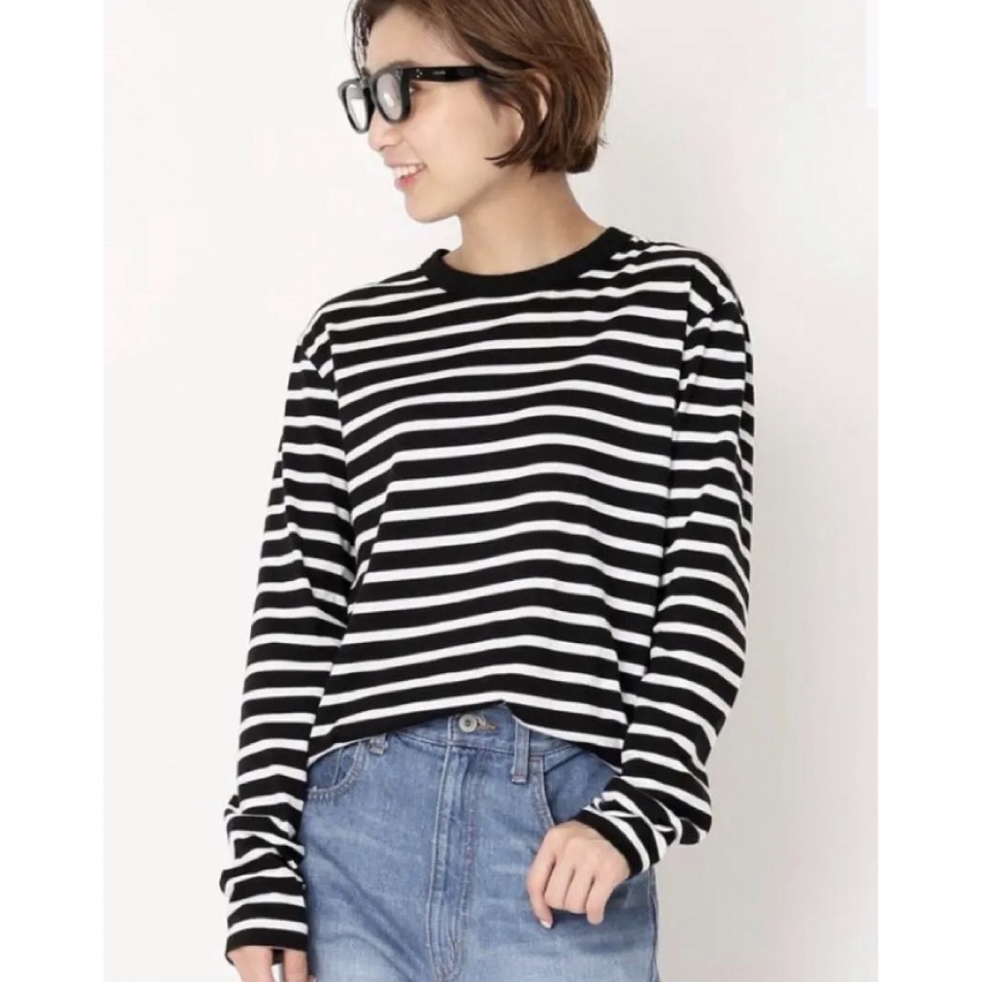 レディースドゥーズイエムクラス CoCo stripe T N 5 - カットソー(長袖