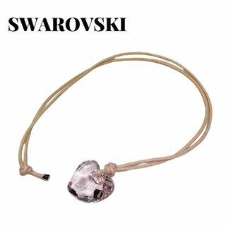 スワロフスキー(SWAROVSKI)のSWAROVSKI / スワロフスキー　ピンクハート　モチーフ　ネックレス(ネックレス)