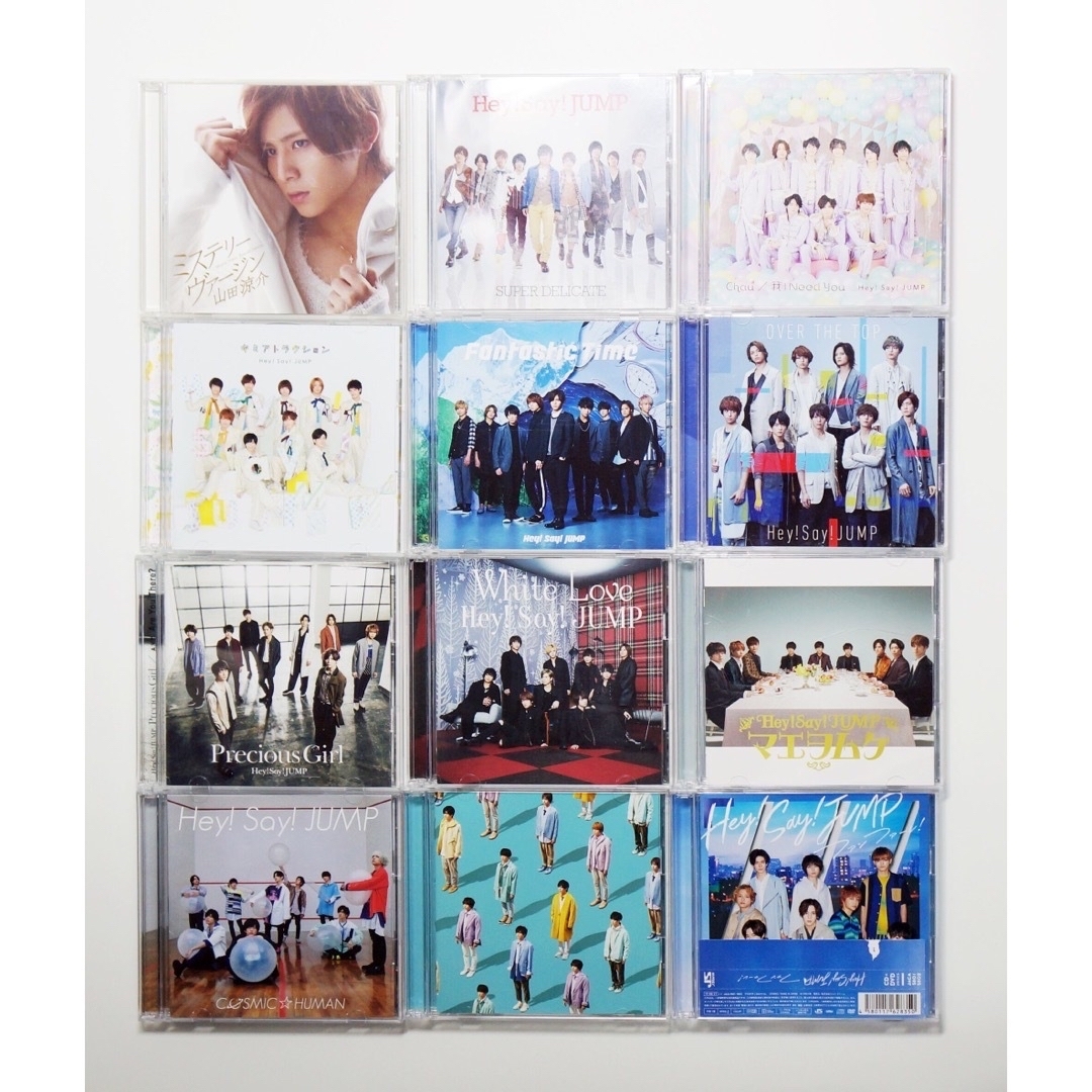 Hey! Say! JUMP(ヘイセイジャンプ)のHey!Say!JUMP シングル12枚セット エンタメ/ホビーのCD(ポップス/ロック(邦楽))の商品写真