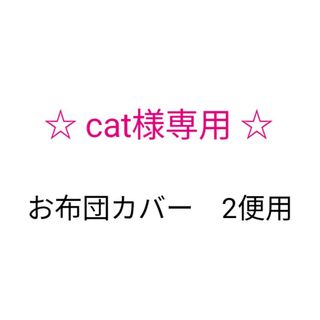 cat様専用♪お布団カバー2便用(その他)