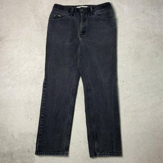 リー(Lee)の00年代 Lee リー ブラックデニムパンツ REGULAR FIT メンズW33(デニム/ジーンズ)