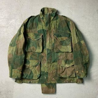 53年納品 ベルギー軍 デニソンスモック ブラッシュストロークカモ メンズXL相当(戦闘服)