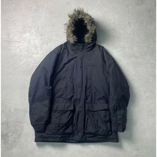 00年代 Eddie Bauer WEATHEREDGE エディーバウアー グースダウンジャケット メンズ2XL相当