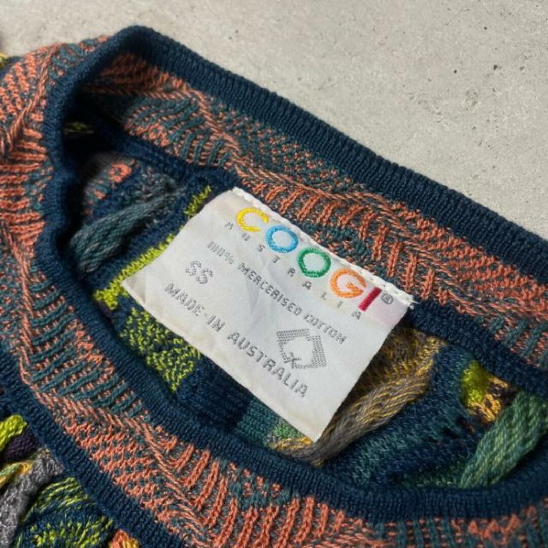 90年代 オーストラリア製 COOGI クージー 3Dニット セーター メンズXS メンズのトップス(ニット/セーター)の商品写真