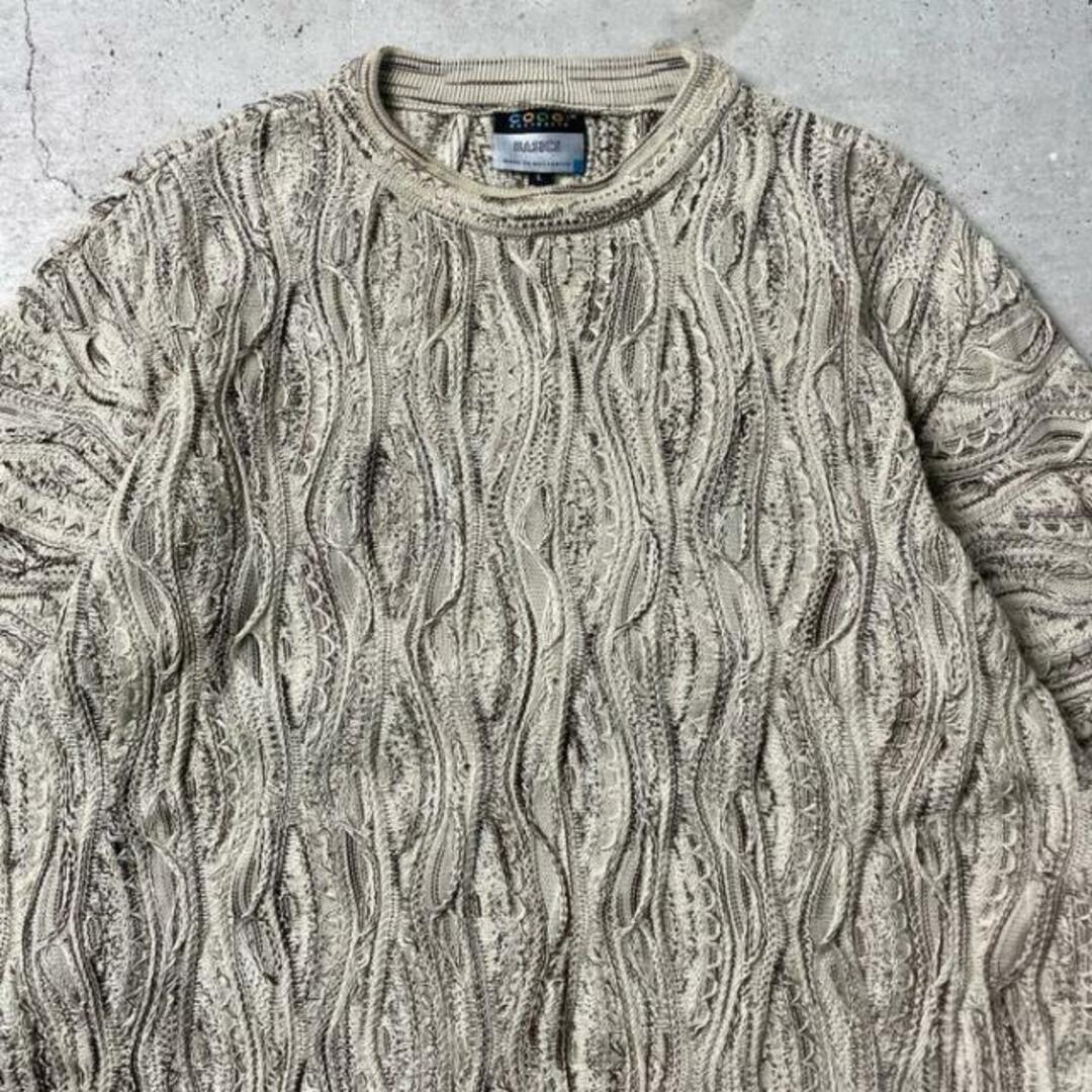 90年代 オーストラリア製 COOGI BASICS クージー 3Dニット セーター メンズL メンズのトップス(ニット/セーター)の商品写真