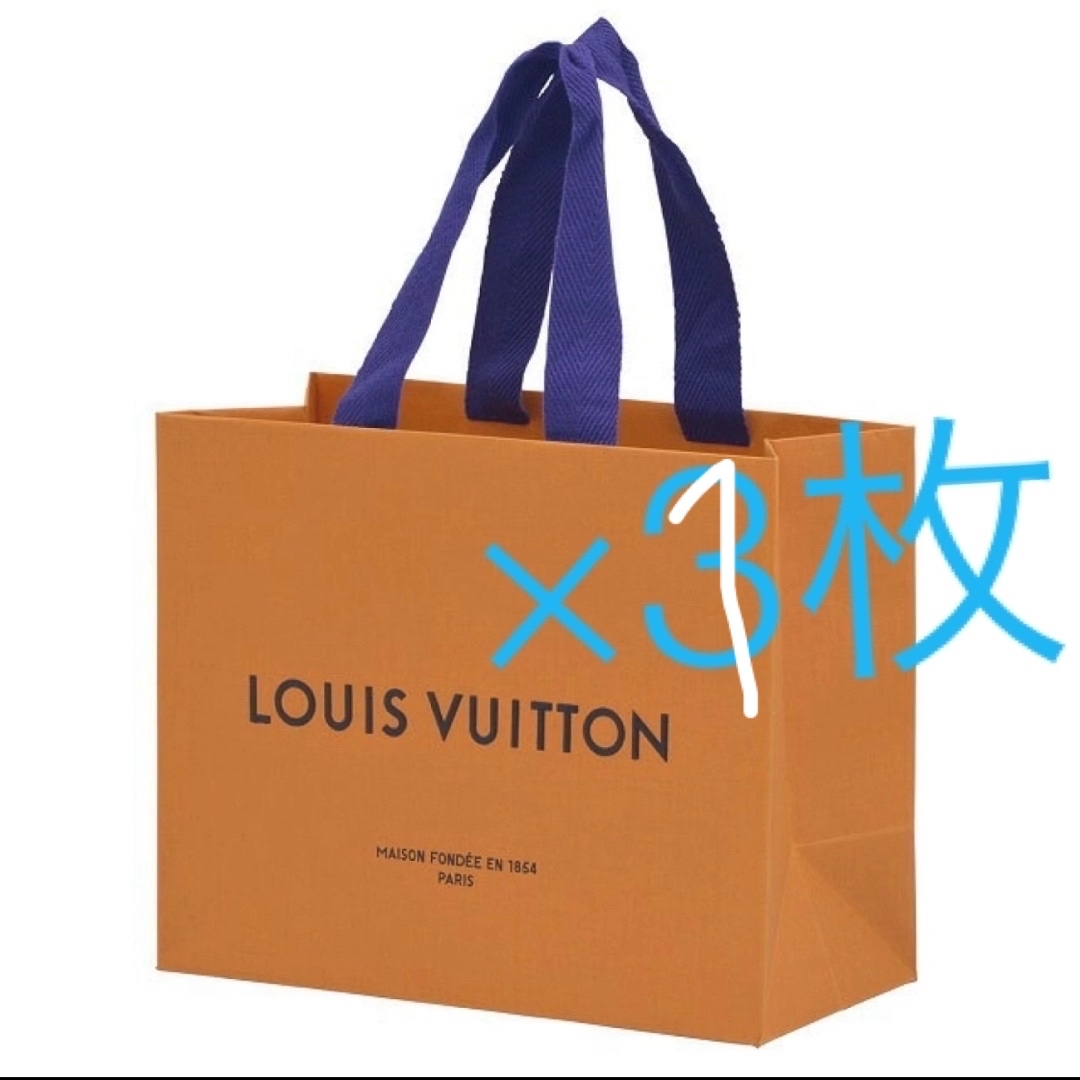 LOUIS VUITTON(ルイヴィトン)のヴィトンショッパー紙袋　１枚　まとめ購入可能 レディースのバッグ(ショップ袋)の商品写真