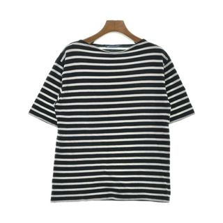 SAINT JAMES - SAINT JAMES Tシャツ・カットソー SM 黒x白(ボーダー) 【古着】【中古】