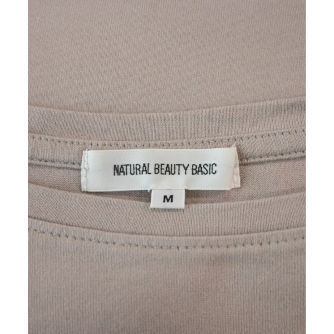 NATURAL BEAUTY BASIC(ナチュラルビューティーベーシック)のNATURAL BEAUTY BASIC Tシャツ・カットソー M ピンク 【古着】【中古】 レディースのトップス(カットソー(半袖/袖なし))の商品写真