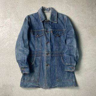 リーバイス(Levi's)の70年代 USA製 Levi's リーバイス ブッシュジャケット デニムジャケット オレンジタブ メンズS-M相当(Gジャン/デニムジャケット)