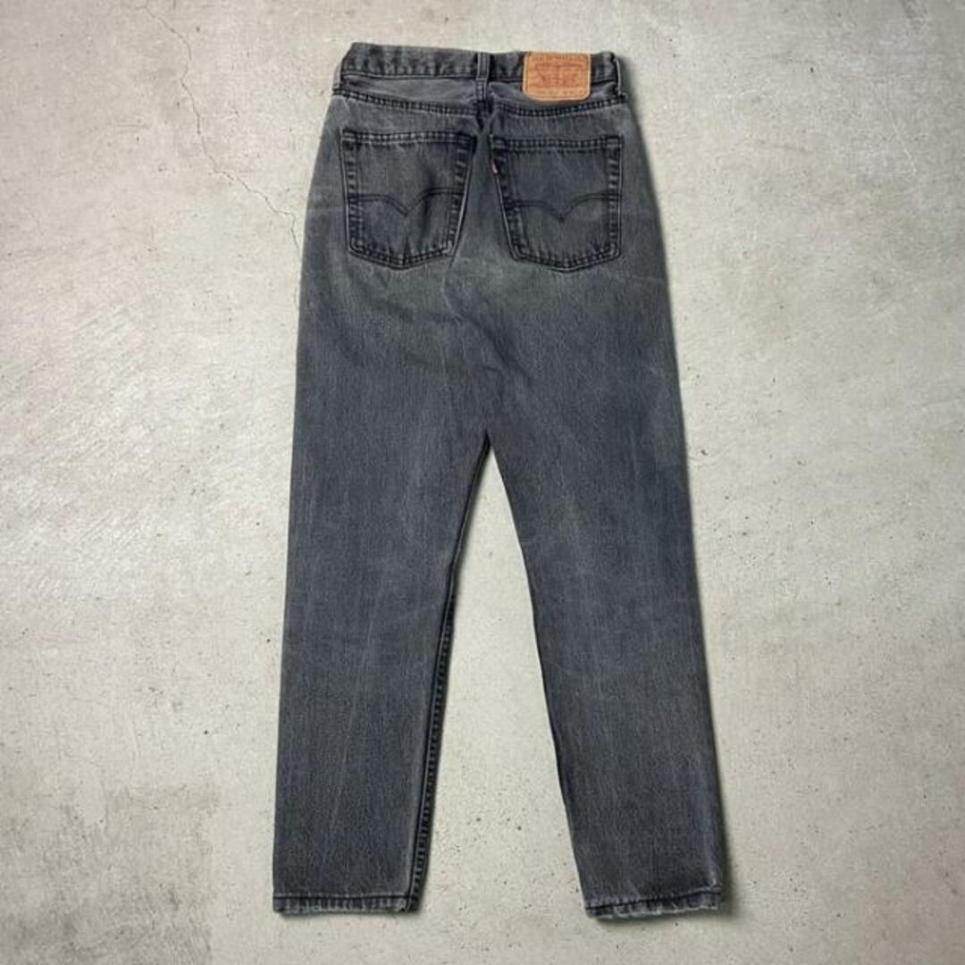 Lee(リー)の90年代 英国製 Levi's ユーロリーバイス 534-0885 ブラックデニムパンツ テーパード レディースW25相当 メンズ レディースのパンツ(デニム/ジーンズ)の商品写真