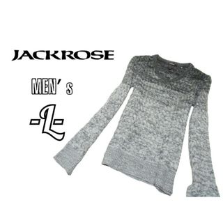 ジャックローズ(JACKROSE)のメンズL◇JACKROSE◇Vネックニット セーター(ニット/セーター)