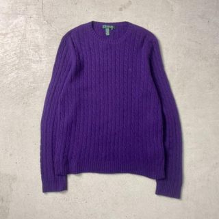 ラルフローレン(Ralph Lauren)のLAUREN RALPH LAUREN ローレンラルフローレン メリノウール×アンゴララビット ニットセーター  レディースXL(ニット/セーター)