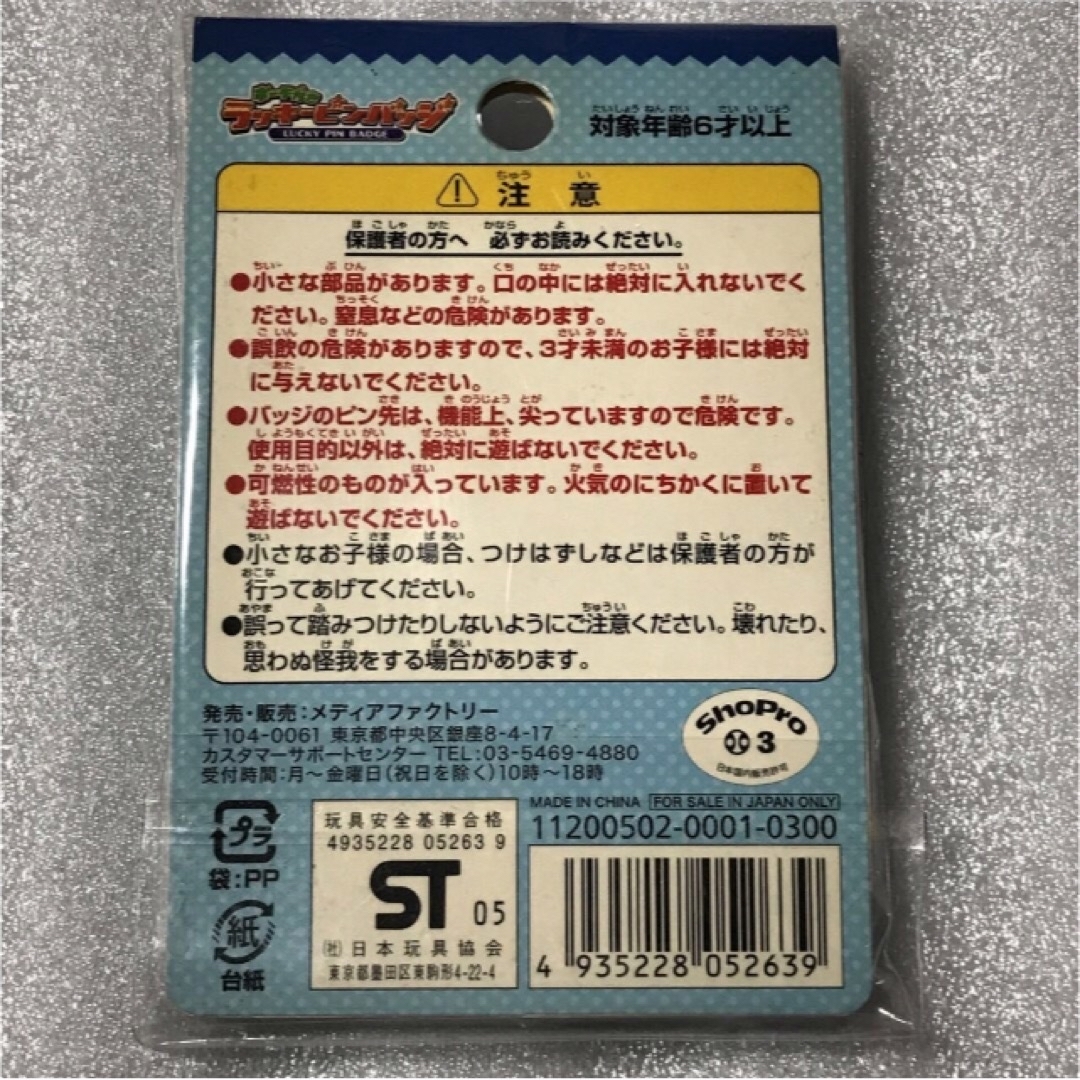 ポケモン(ポケモン)のポケモン ポーチ付き ラッキーピンバッジ　デオキシス、レックウザ エンタメ/ホビーのアニメグッズ(バッジ/ピンバッジ)の商品写真