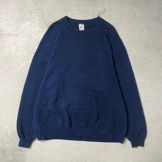 90年代 USA製 JERZEES ブランクスウェットシャツ 無地  メンズ3XL(スウェット)