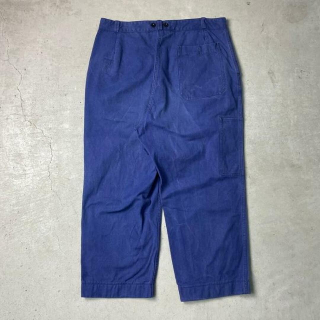 70年代 BARBE BLEUE コットンツイル ユーロワークパンツ メンズW36相当 メンズのパンツ(ペインターパンツ)の商品写真