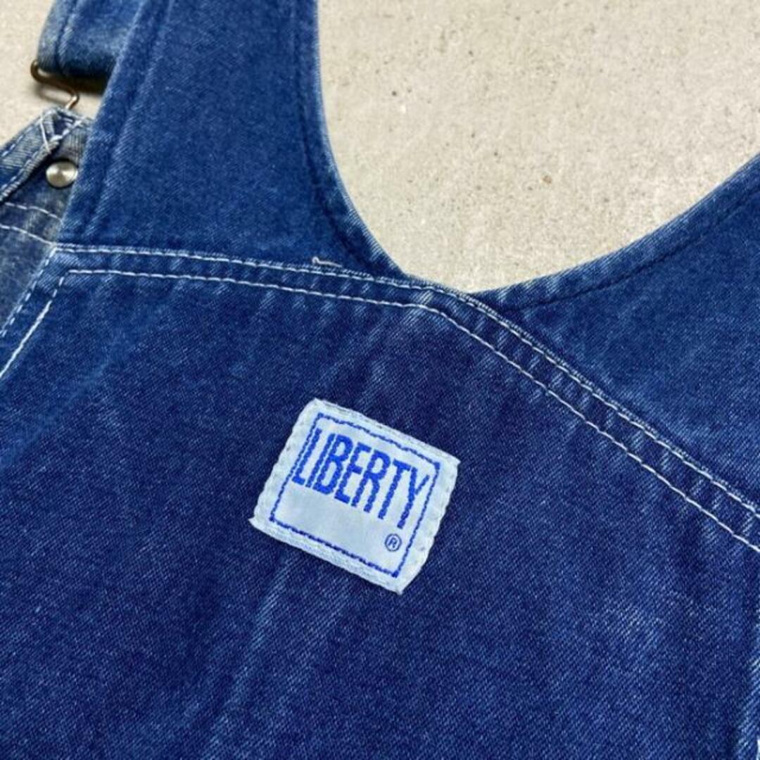 LIBERTY リバティー デニム オーバーオール メンズW48 メンズのパンツ(サロペット/オーバーオール)の商品写真