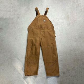 カーハート(carhartt)の90年代 Carhartt カーハート ダック地 オーバーオール ダブルニー メンズW48(ペインターパンツ)