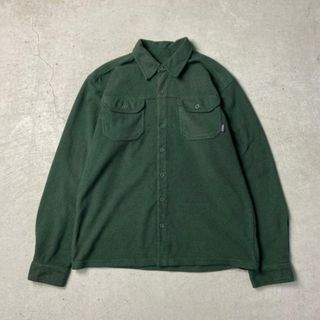 パタゴニア(patagonia)の00年代 Patagonia パタゴニア フリース 長袖シャツ メンズM(シャツ)