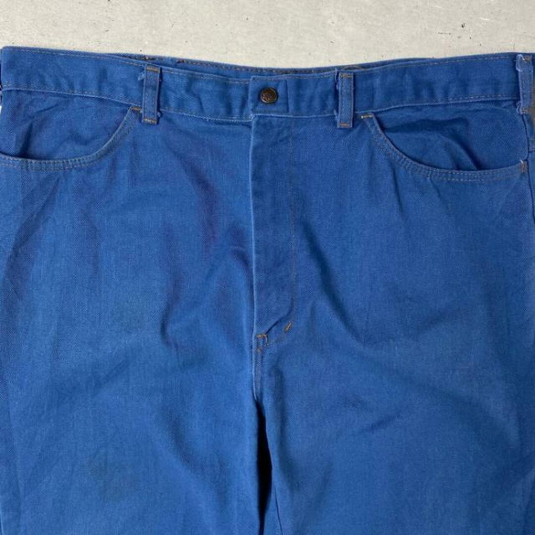 80年代〜 UNKNOWN ストアブランド ストレートデニムパンツ メンズW38 メンズのパンツ(デニム/ジーンズ)の商品写真