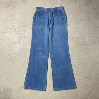 70年代 Sears Fashions シアーズ ベルボトム フレアデニムパンツ  レディースW28(デニム/ジーンズ)