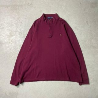 ラルフローレン(Ralph Lauren)のPolo Ralph Lauren ポロラルフローレン リブスウェット ハーフジップ メンズ3XB(スウェット)