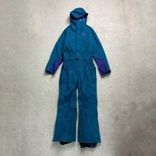 00年代 Patagonia パタゴニア スキーウエア オールインワン ジャンプスーツ レディースXL相当 メンズ(サロペット/オーバーオール)