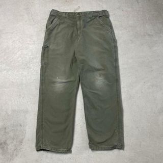 カーハート ペインターパンツ(メンズ)(グリーン・カーキ/緑色系)の カーハート ペインターパンツ(メンズ)(グリーン・カーキ/緑色系)の