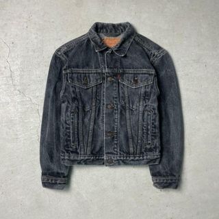 Levi's - 90年代 ユーゴスラビア製 Levi's ユーロリーバイス 70503 02 先染め ブラックデニムジャケット レディース2XS メンズ キッズ