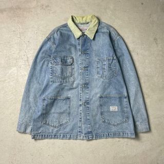 リーバイス(Levi's)の90年代 チュニジア製  Levi's リーバイス 70665 デニムカバーオール ブデニムジャケット メンズ2XL相当(Gジャン/デニムジャケット)