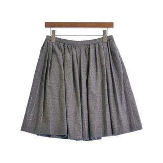 キャシャレル(cacharel)のcacharel キャシャレル ミニスカート 38(S位) グレー 【古着】【中古】(ミニスカート)