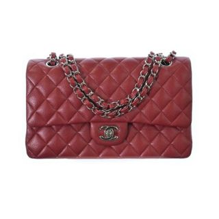 シャネル(CHANEL)のCHANEL シャネル ショルダーバッグ 25 赤 【古着】【中古】(ショルダーバッグ)