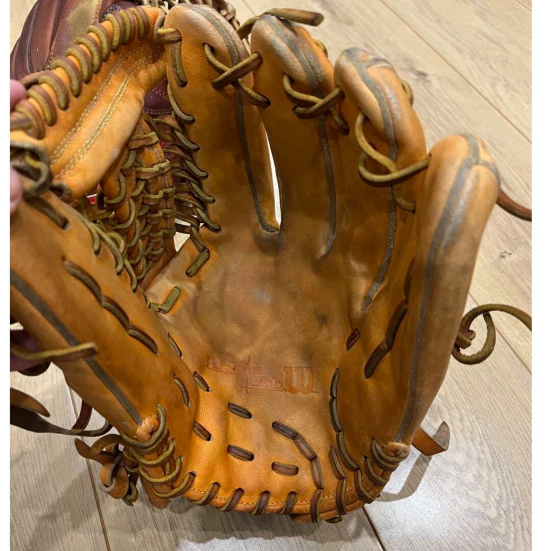 wilson(ウィルソン)のウィルソン WILLSON 軟式グローブ 内野手用 スポーツ/アウトドアの野球(グローブ)の商品写真