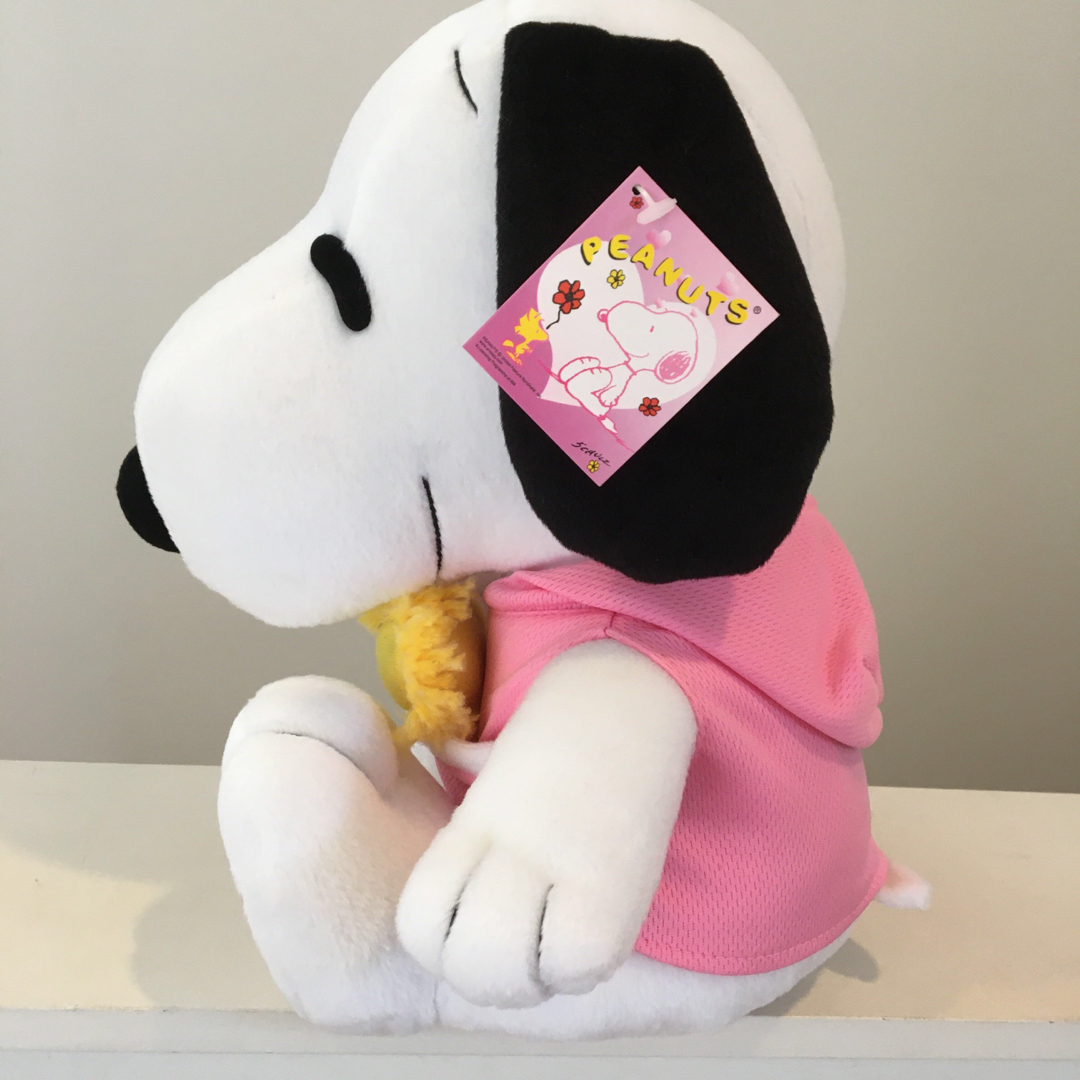 SNOOPY(スヌーピー)のスヌーピー  ぬいぐるみ　パーカー エンタメ/ホビーのおもちゃ/ぬいぐるみ(キャラクターグッズ)の商品写真