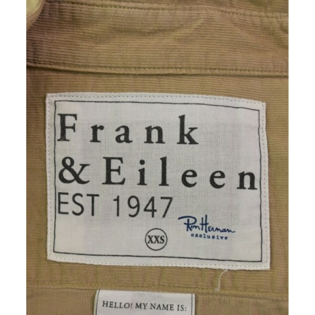 Frank&Eileen(フランクアンドアイリーン)のFrank&Eileen カジュアルシャツ XXS ベージュ 【古着】【中古】 レディースのトップス(シャツ/ブラウス(長袖/七分))の商品写真